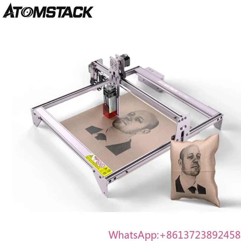 

ATOMSTACK A5 PRO 40W CNC DIY Portable Granite Stone Glass Engravies Wood Cutter la.ser Engraving Machines for Metal