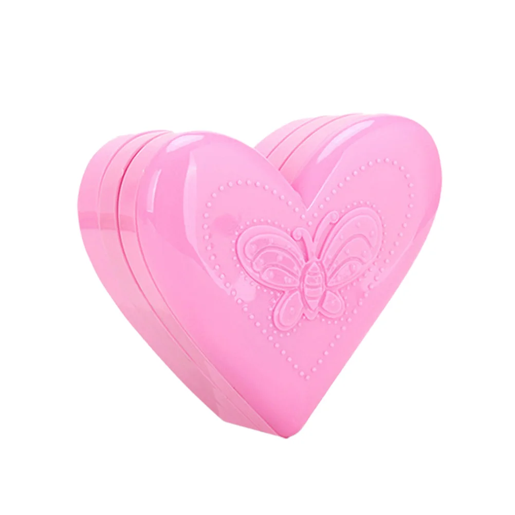 

1pc Love Heart Shaped 4-Layer Children's Makeup Box Set Kids Dress Up Cosmetics Kit Toy