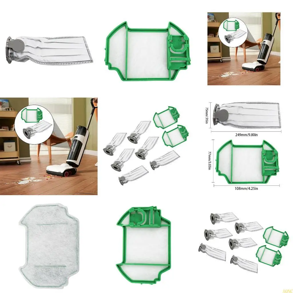 Bộ lọc chân không A0NC thay thế túi bụi Phụ kiện làm sạch máy hút bụi để làm sạch sàn