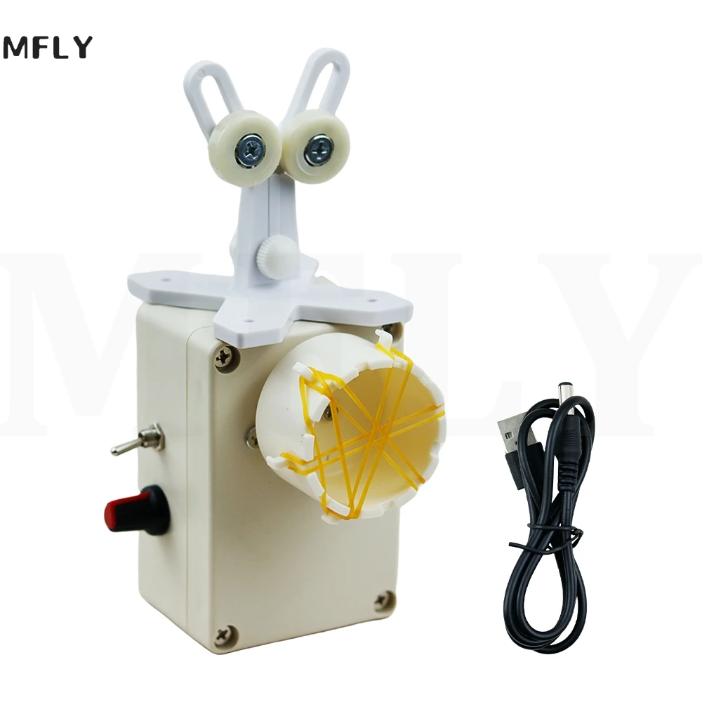 DIY Adjustable 0-50RPM Wire Wrapping Machine Fishing Rod Winding Equipment Fishing Rod Epoxy Resin Coating Machine