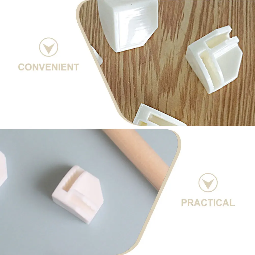 

50Pcs Right Angle Cube Connectors Easy Assembly Modular Storage Shelf Fixing Buckles Wire Closet Organizer Cube Connectors