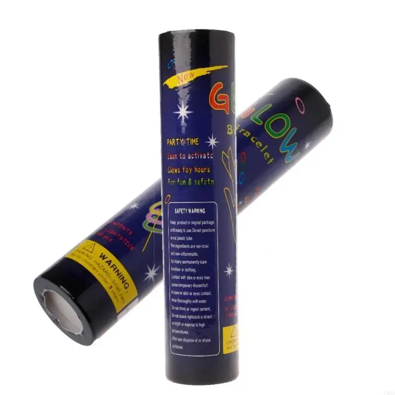 

Y88D Multi Color Fluorescence Light Glow Sticks Bracelets Necklaces Rally Raves