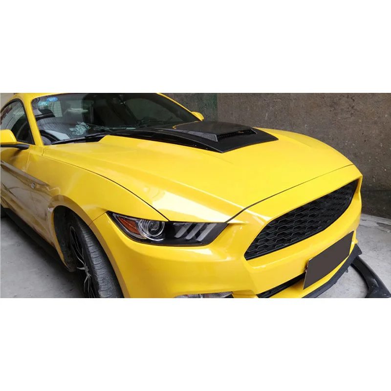 

Fengxuan For Ford Mustang 2015-2017 Carbon Fiber Small Hood Small Engine Cover