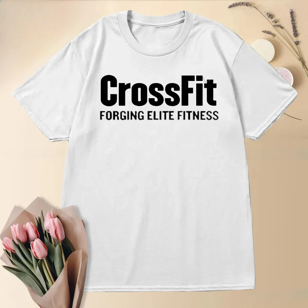 

Лето 2023, новая мужская черная футболка с коротким рукавом для кроссфита, самый подходит, крутая уличная футболка, один предмет на продажу