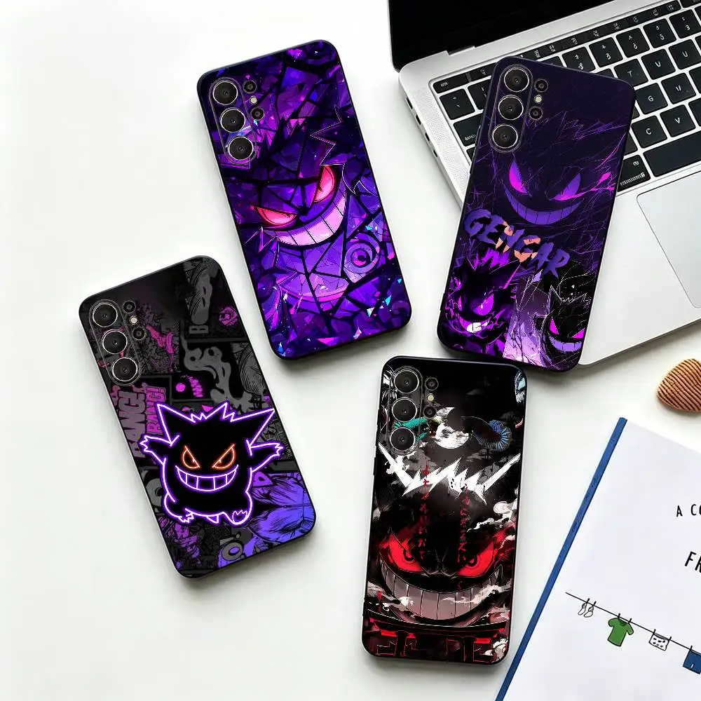 Lazy G-Gengars mischievous yet adorable Phone Case For Samsung S26,S24,S21,S22,Plus S23,S30,Ultra,S20,Fe,Black Soft Silicone