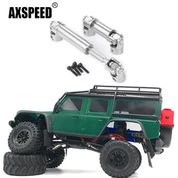 AXSPEED TRX4M 2szt Przegub wału napędowego ze stali nierdzewnej do TRX-4M Bronco Defender 1/18 RC Crawler Car Truck Model