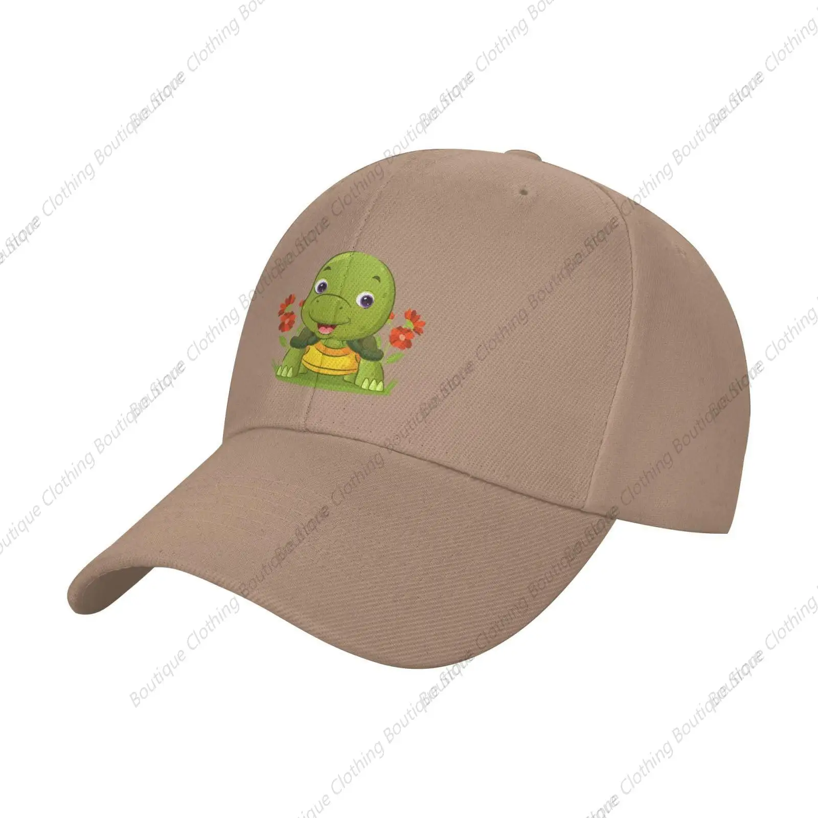 

Cute Turtles Baseball Cap Women Men Sun Hat Adjustable Golf Caps Dad Hats Natural