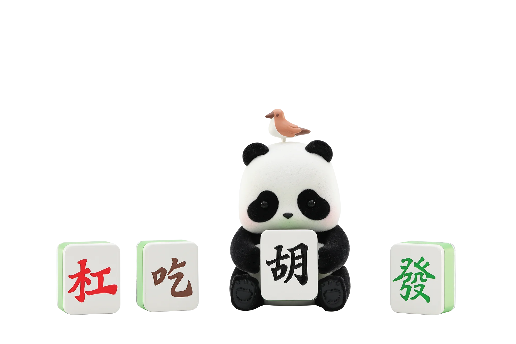 52TOYS Panda Roll Mahjong Master Series, Christmas Panda Gift Set for Panda Fans or Mahjong Fans