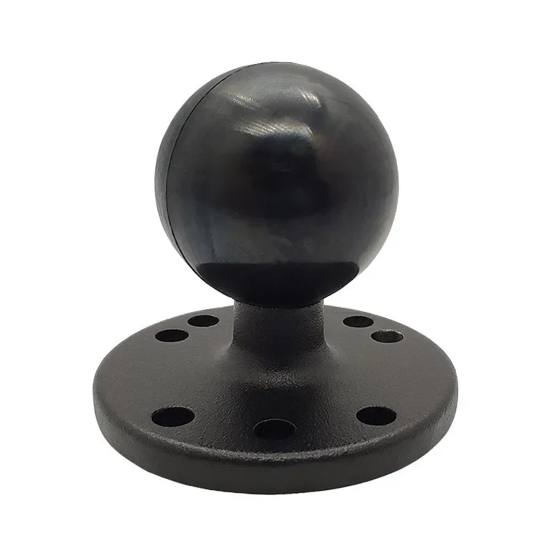 Ball Mount with Fish Finder and Universal Mounting Plate Kayak Accessories /1.5 inch Ball Head Base /1.5 inch Double Socket Arm