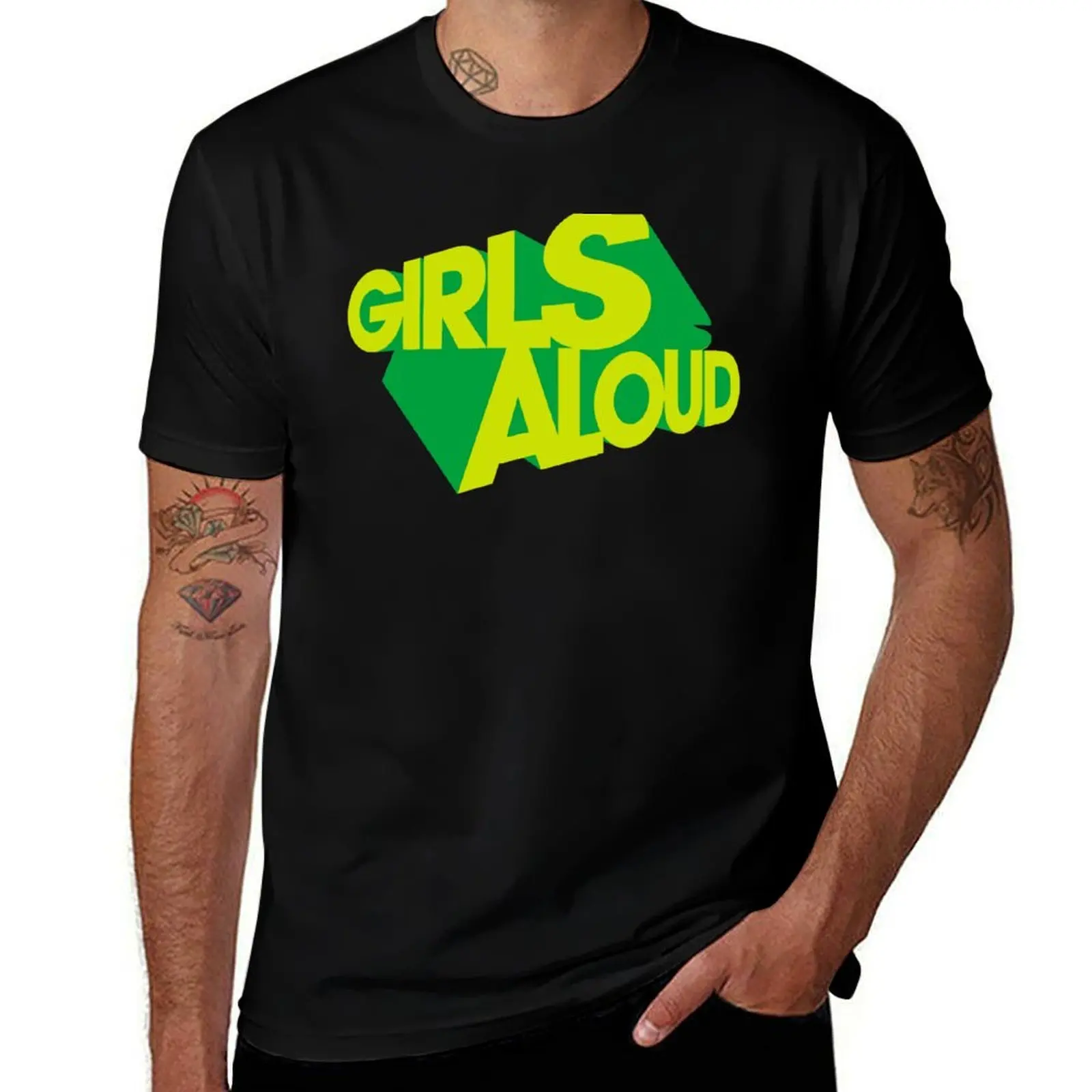 Girls Aloud - What Will The Neighbours Say? Logo T-Shirt Simple Casual Short Sleeve Cotton T-Shirt