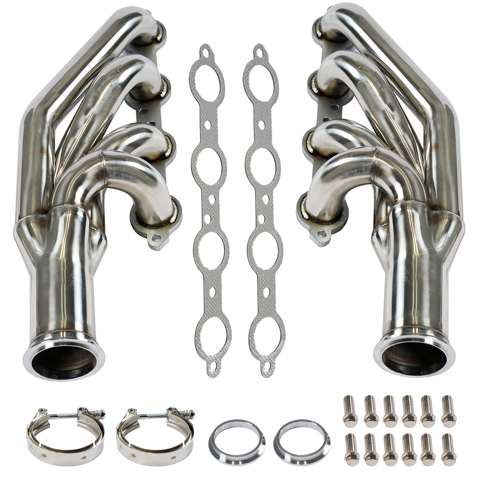 SSTL TP-1078 New Exhaust Header Manifold for LSX LS1 LS2 LS3 LS6 4.8L 5.7L 6.0L 6.2L Engine Forward Facing up 1 3/4\