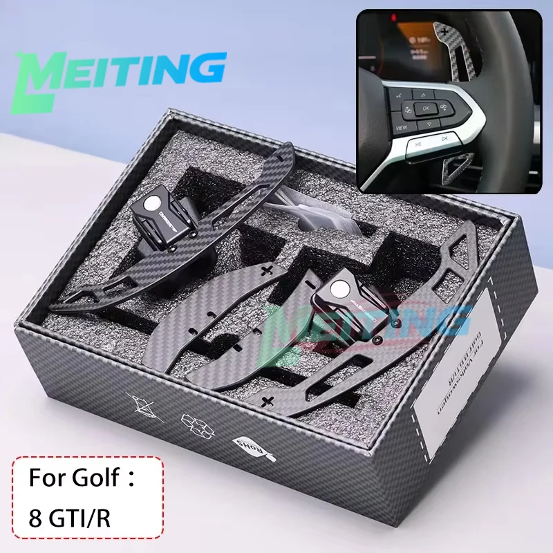 Suitable for Golf 8, 7/7.5, R, GTI, Mk7, Mk8 steering wheel shift paddles magnetic suction shift paddles magnetic configuration