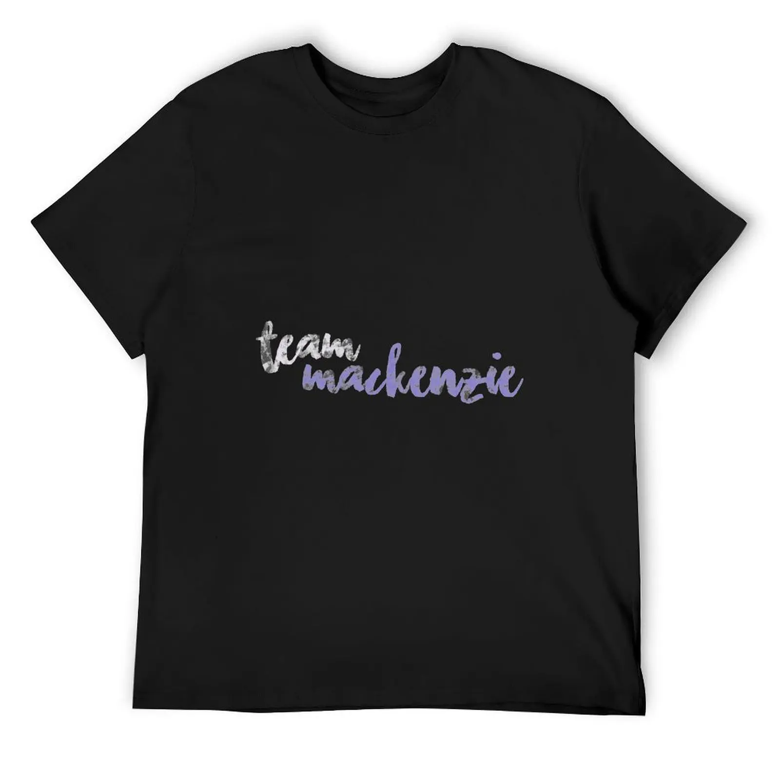 team Mackenzie T-Shirt animal prinfor boys kawaii clothes plus sizes sports fans mens t shirt