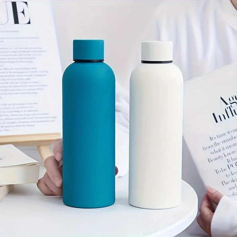 

500ml/18oz 304 Stainless Steel Insulated Water Bottle - Perfect for Outdoor Adventures: Portable, Durable, and Keeps