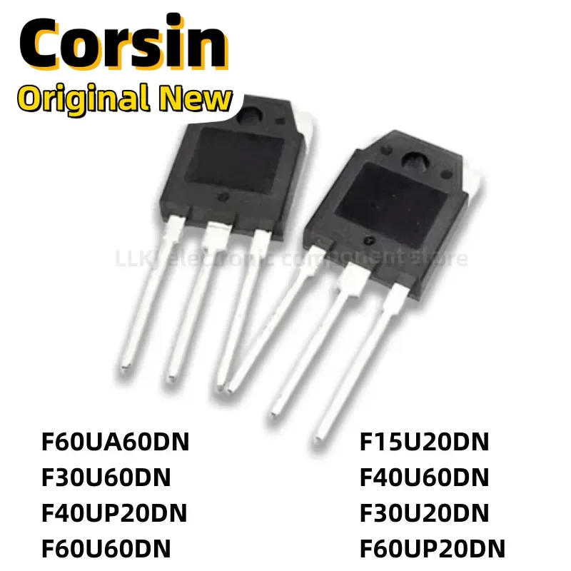1pcs FFA60UA60DN FFA30U60DN FFA40UP20DN FFA60U60DN FFA15U20DN FFA40U60DN FFA30U20DN FFA60UP20DN TO3P POWER TRANSISTORS TO-3P/