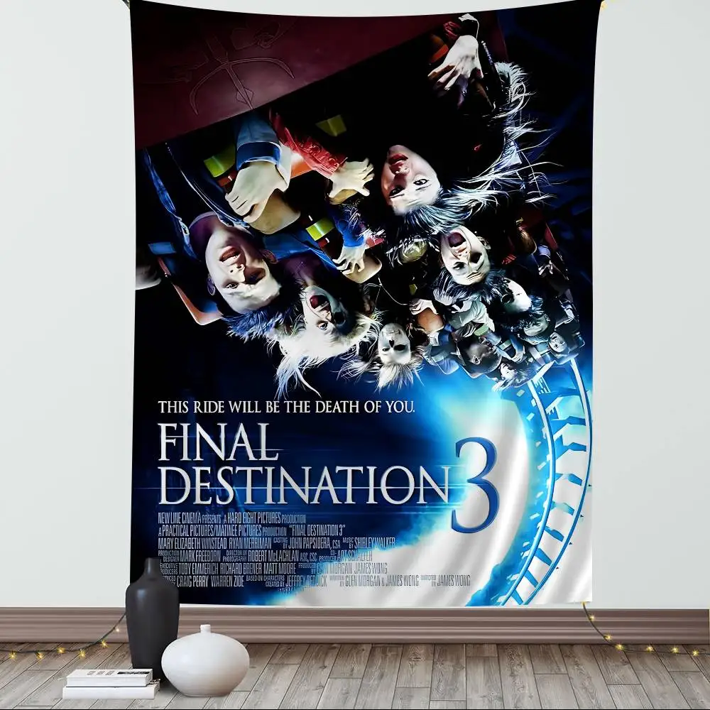 Final Destination Movie DIY Wall Tapestry for Living Room Home Dorm Decor Wall Art Decor
