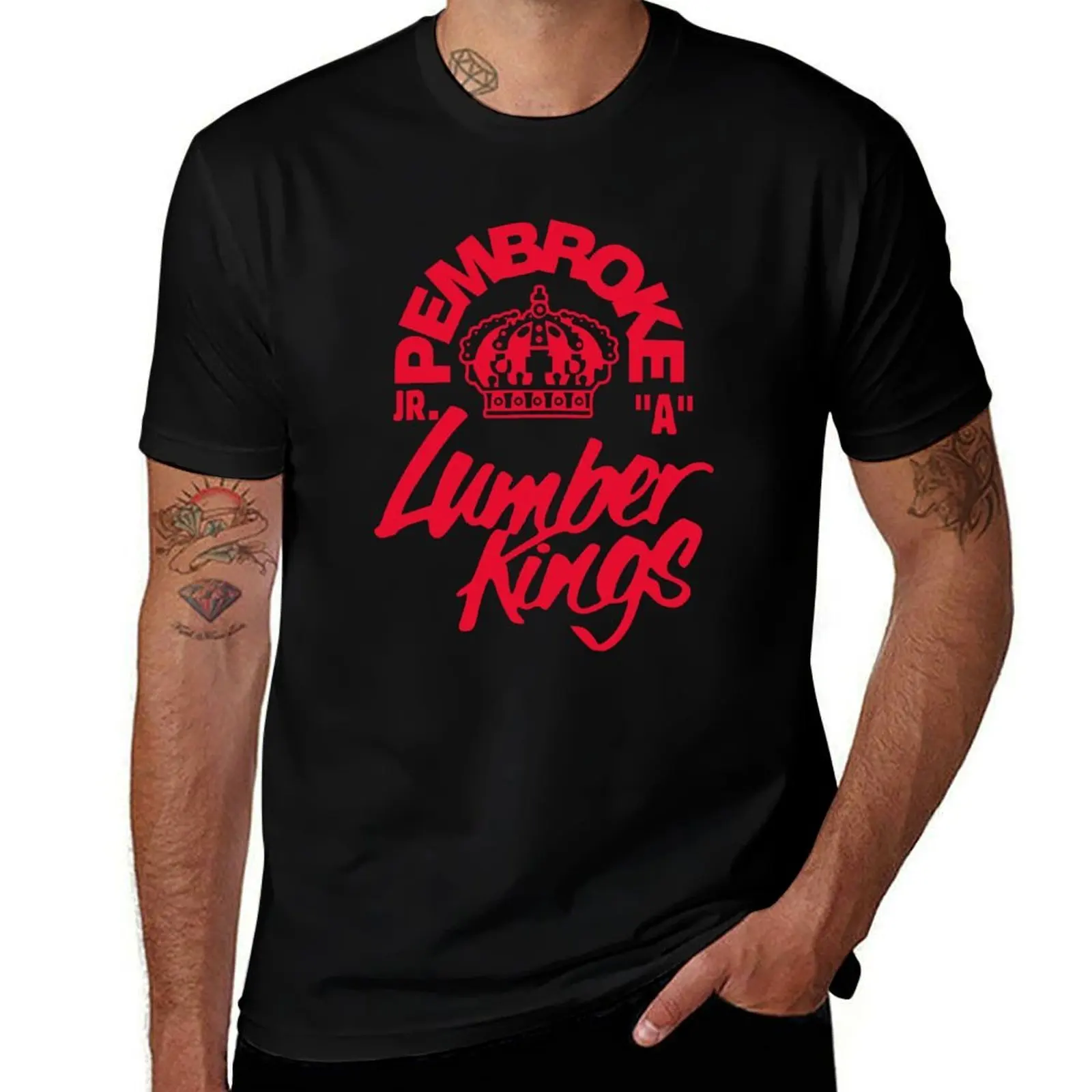 Футболка Pembroke Lumber Kings, мужская футболка, 100% хлопок.