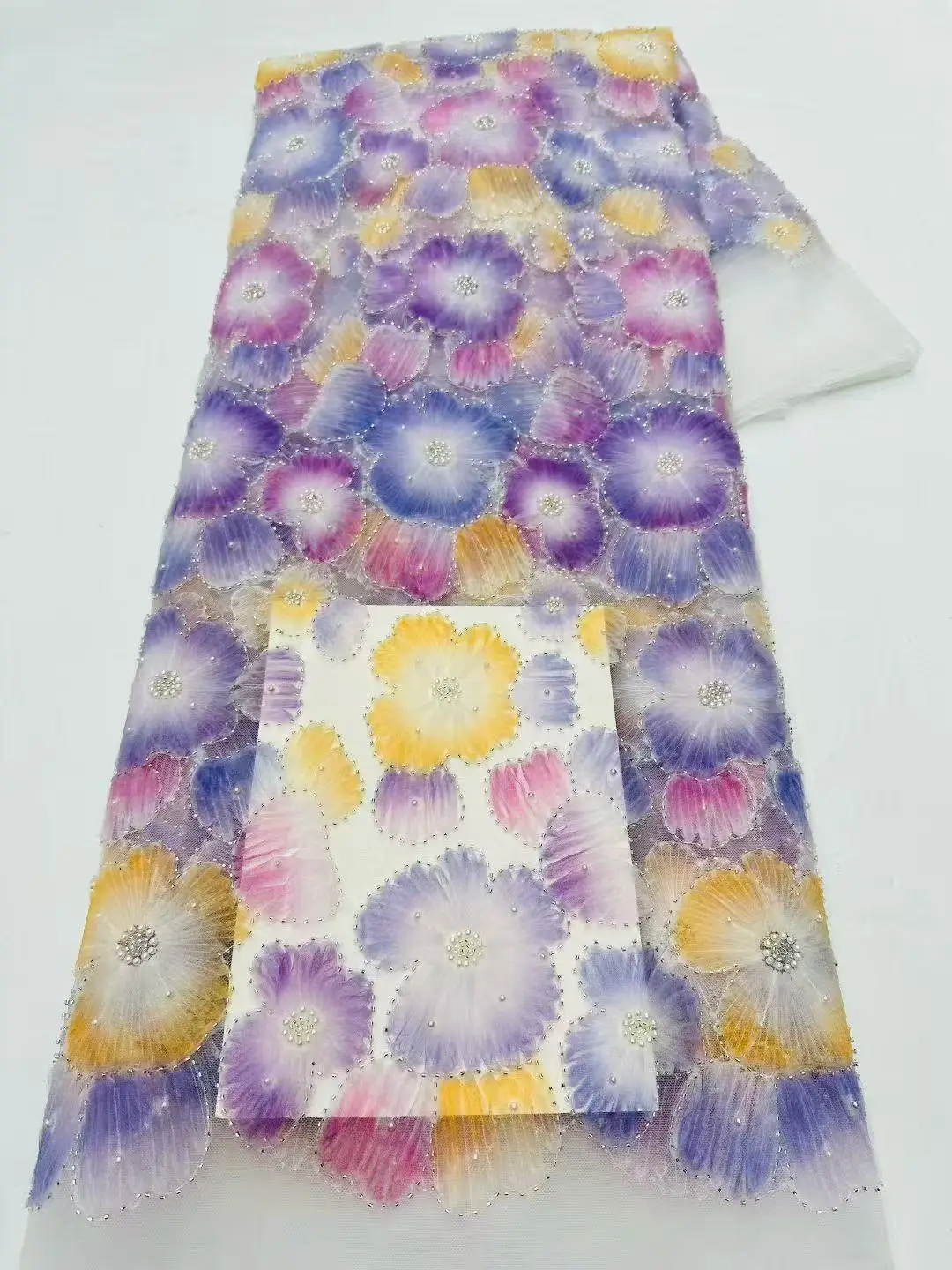 

Африканская кружевная ткань с блестками, вышивка бисером, нигерийская свадебная ткань для жениха, высокое качество, французская тюль, кружевная ткань для свадьбы