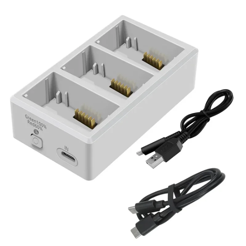 YX 3-Way Battery Charger Hub for DJI Mini 4/Mini 4 Pro/Mini 3/Mini3 pro - Charging Butler for DJI Mini 5 pro Accessories
