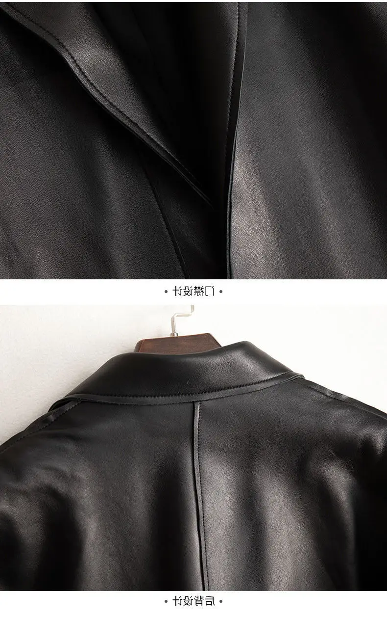 Fashion sheepskin leather jacket  new casual jacket Spring and autumn short women's jacket,ladies' leather jackets