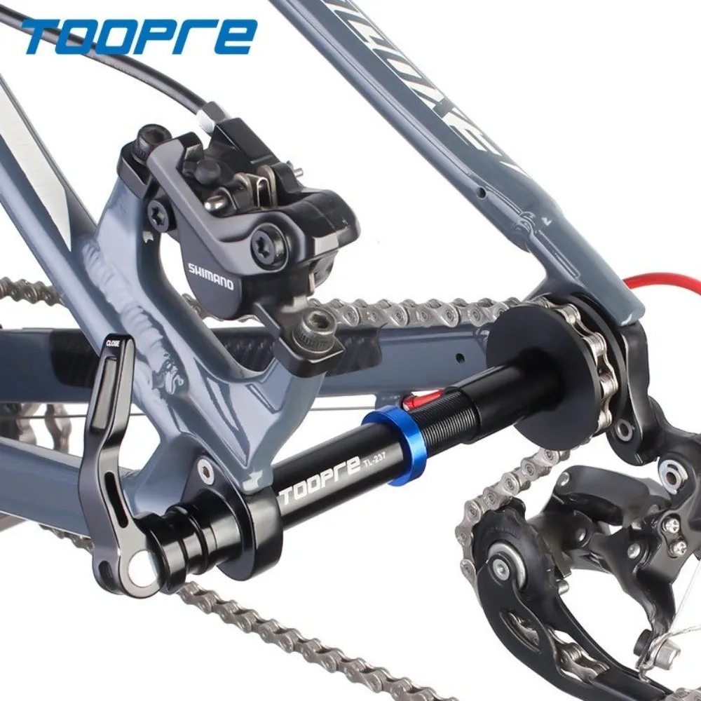 Bicycle Chain Fixing Device Quick Release MTB Road Bike Bike Virtual Freewheel Tensioner Bike Dummy Hub for 12mm Thru Axle