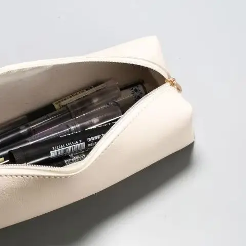 

Студенческие школьные принадлежности, большая емкость, сумка-карандаш из искусственной кожи, держатель для канцелярских принадлежностей, чехол для хранения, пенал на молнии