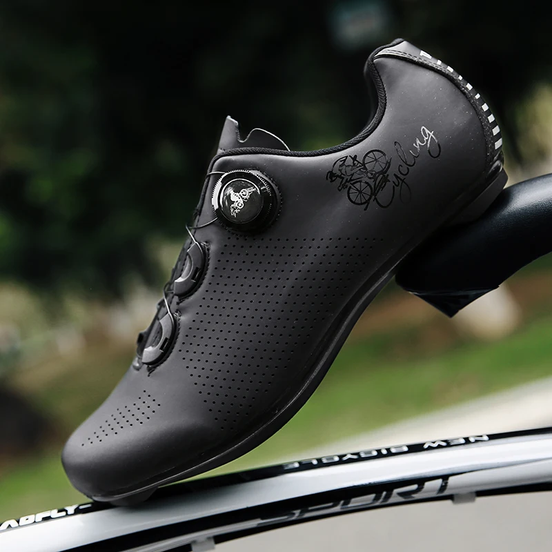 

Unisex New Cycling Shoes Luxyry Design Road Racing Non-Slip Bike MTB Fashion Match Bicycle Casual Rubber Lightweight Sports