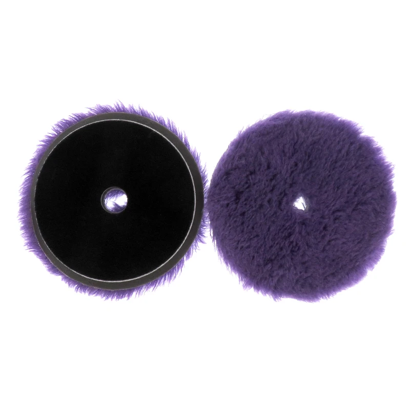 1/3/5 قطعة منصات تلميع الصوف 6 بوصة سيارة قسط الصوف قطع الوسادة مع هوك حلقة لسيارة الملمع سيارة الصبح والتلميع