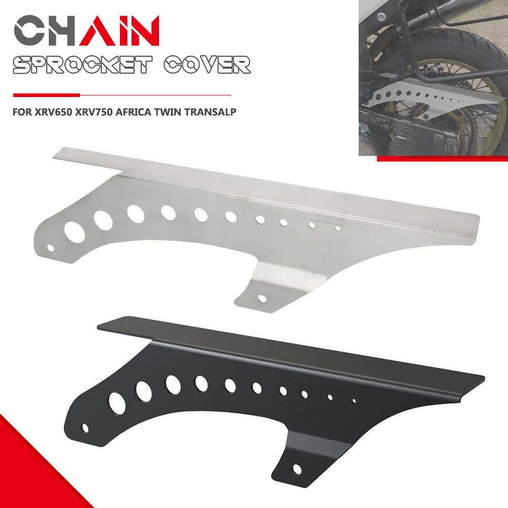 

FOR Honda XL650V XL700V Transalp XRV650 XRV750 Africa Chain Guide Stabilizer Chainring Protector Plate Guard Cover chain guard