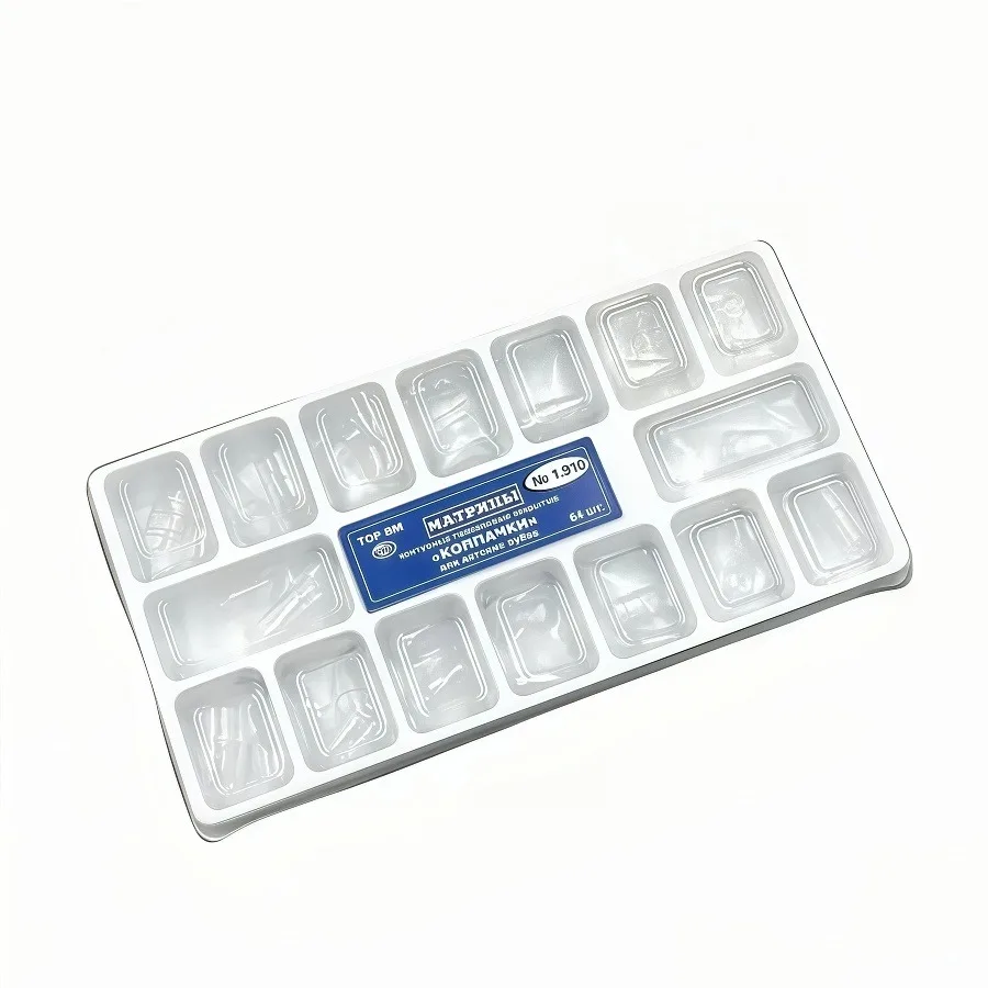 Dental Transparent Crowns Adult Kids Dentist Kit 1.910/1.912 Temporary Preformed Posterior Pre-crown Matrices Matrix