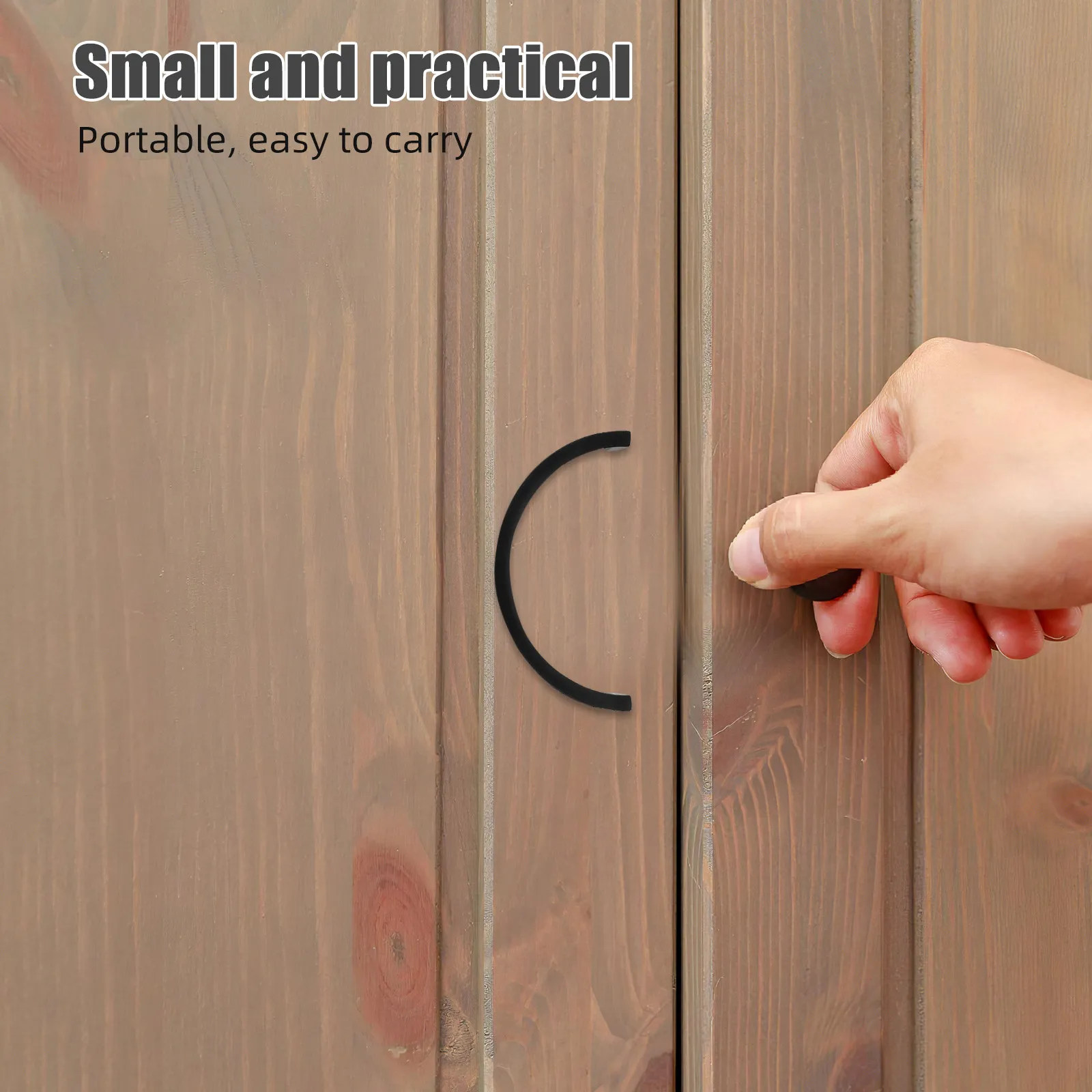 1Set Aluminum Alloy Cabinet Handles Modern Semi Circle Ergonomic Door Pulls for Kitchen Bathroom Dresser Wardrobe Drawer