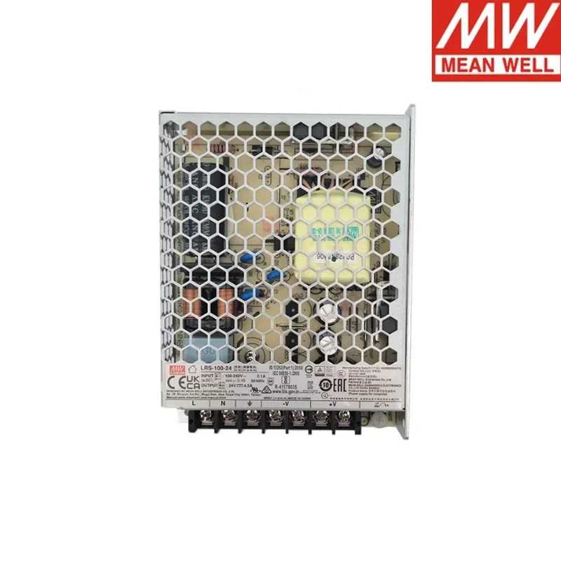 Mean Well LRS-100-3.3V 5V 12V 15V 24V 36V 48V Switching Power Supply meanwell AC/DC 100W single output