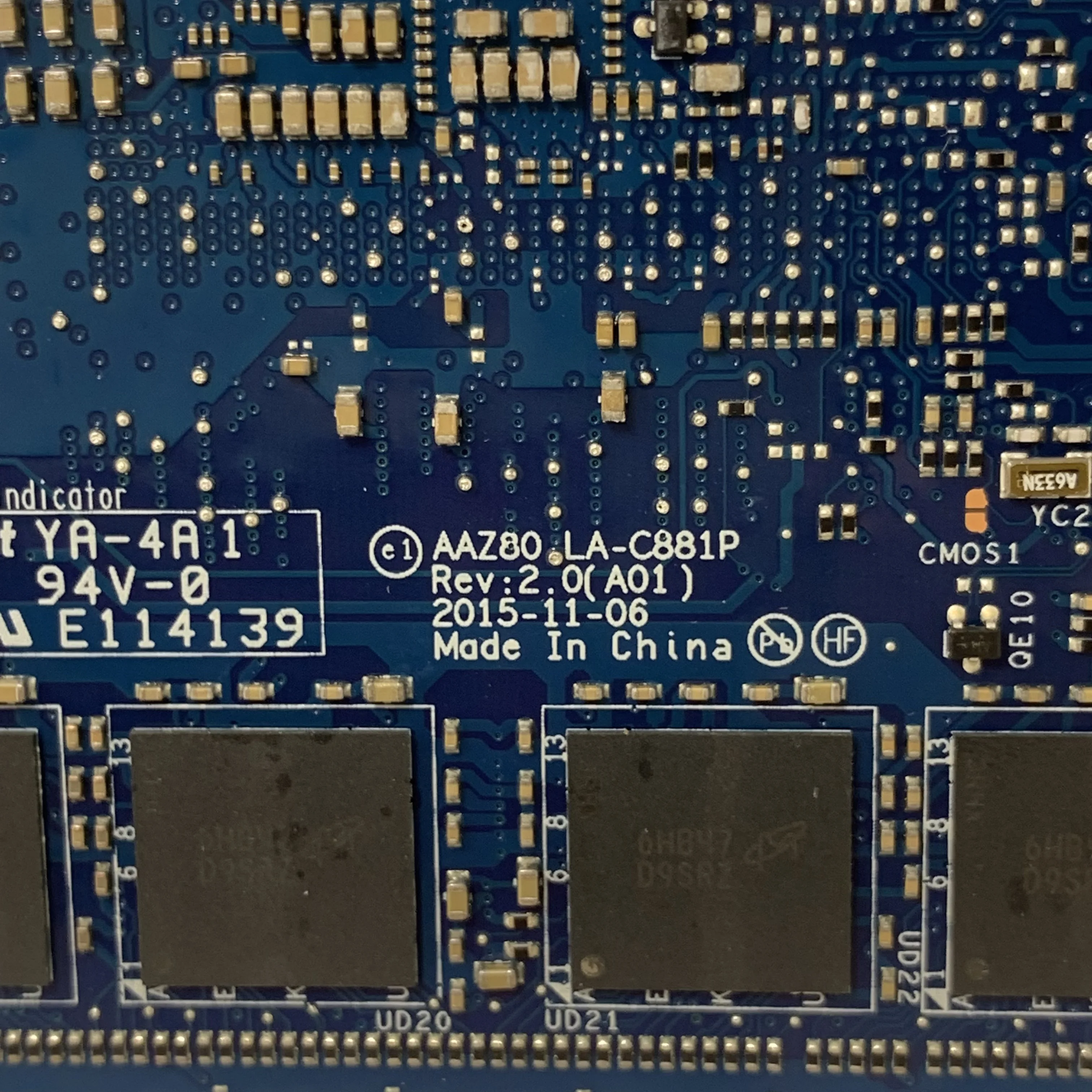 TG3CN 0TG3CN CN-0TG3CN W/SR2EY i5-6200U CPU Mainboard PER Dell XPS 13 9350 Scheda Madre Del Computer Portatile AAZ80 LA-C881P 4GB di RAM Testato Al 100%