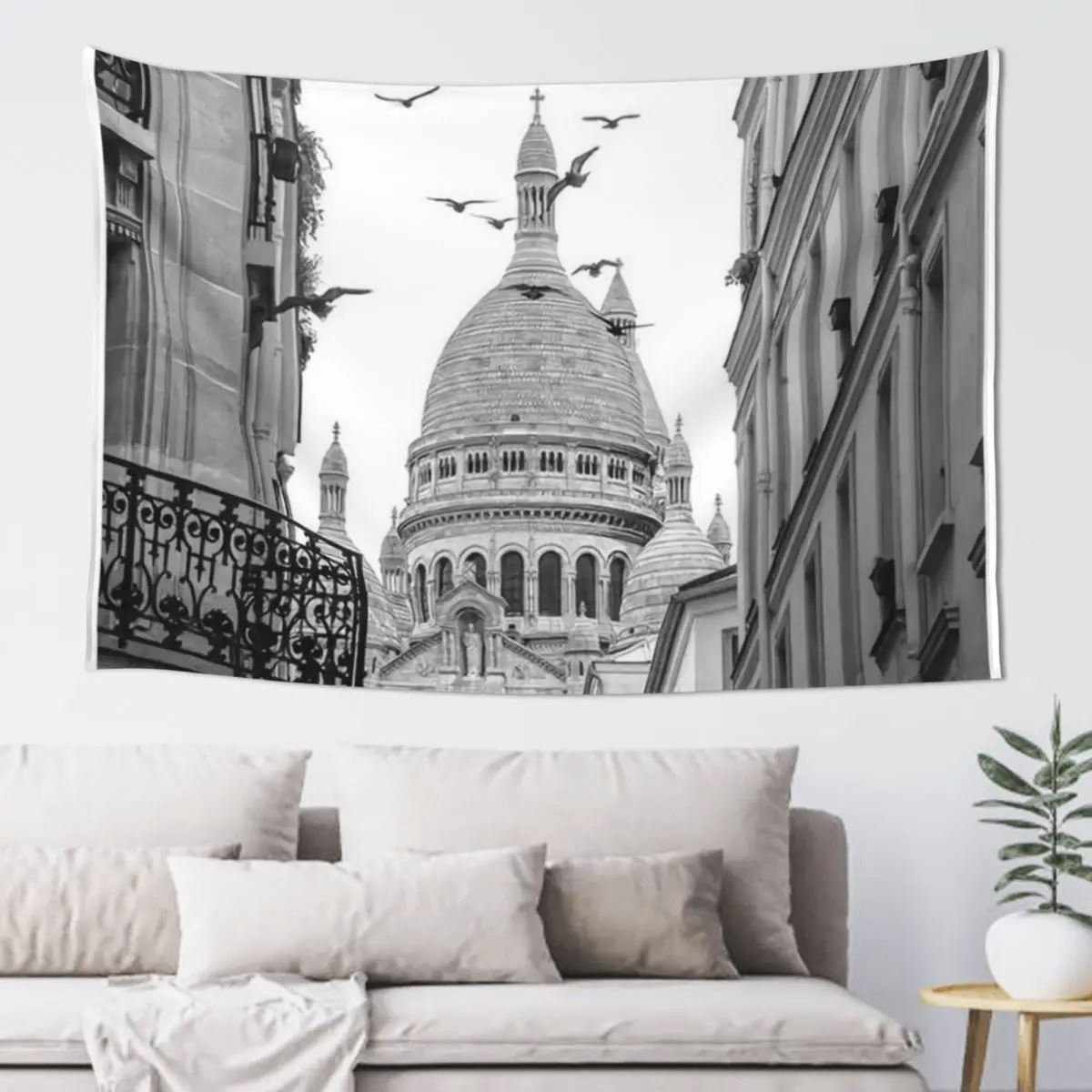 

Afternoon in Montmartre Tapestry Room Decor For Girls Room Design Anime Decor Aesthetics For Room Tapestry