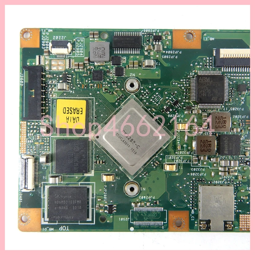 Laptop Motherboard para ASUS Chromebook, 100% testado funcionando, C201PA, RK3288-C CPU, 4G-RAM, 16G-SSD, C201, C201P, C201PA