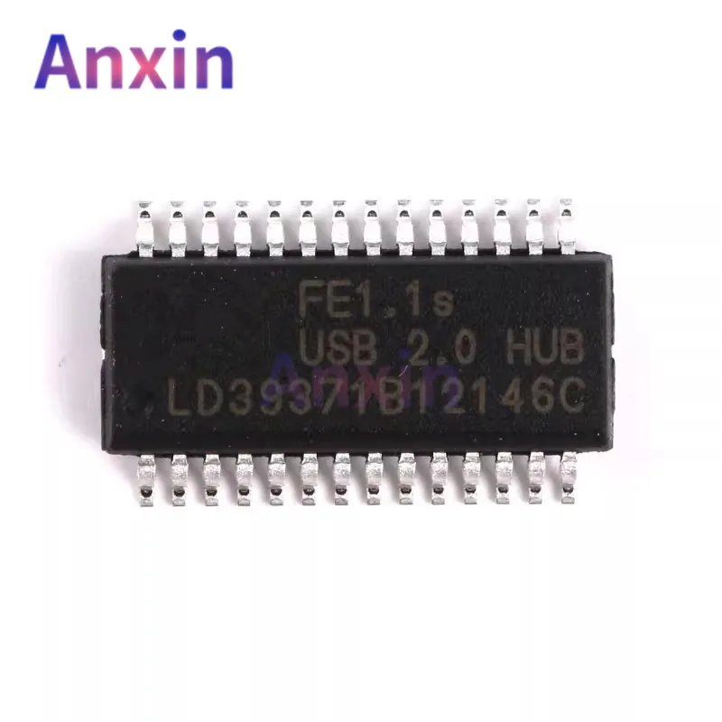 

5/10PCS FE1.1S SSOP-28 FE1.1 FE1.1s-BSOP28BCN SMD USB 2.0 HIGH SPEED 4-PORT HUB CONTROLLER IC