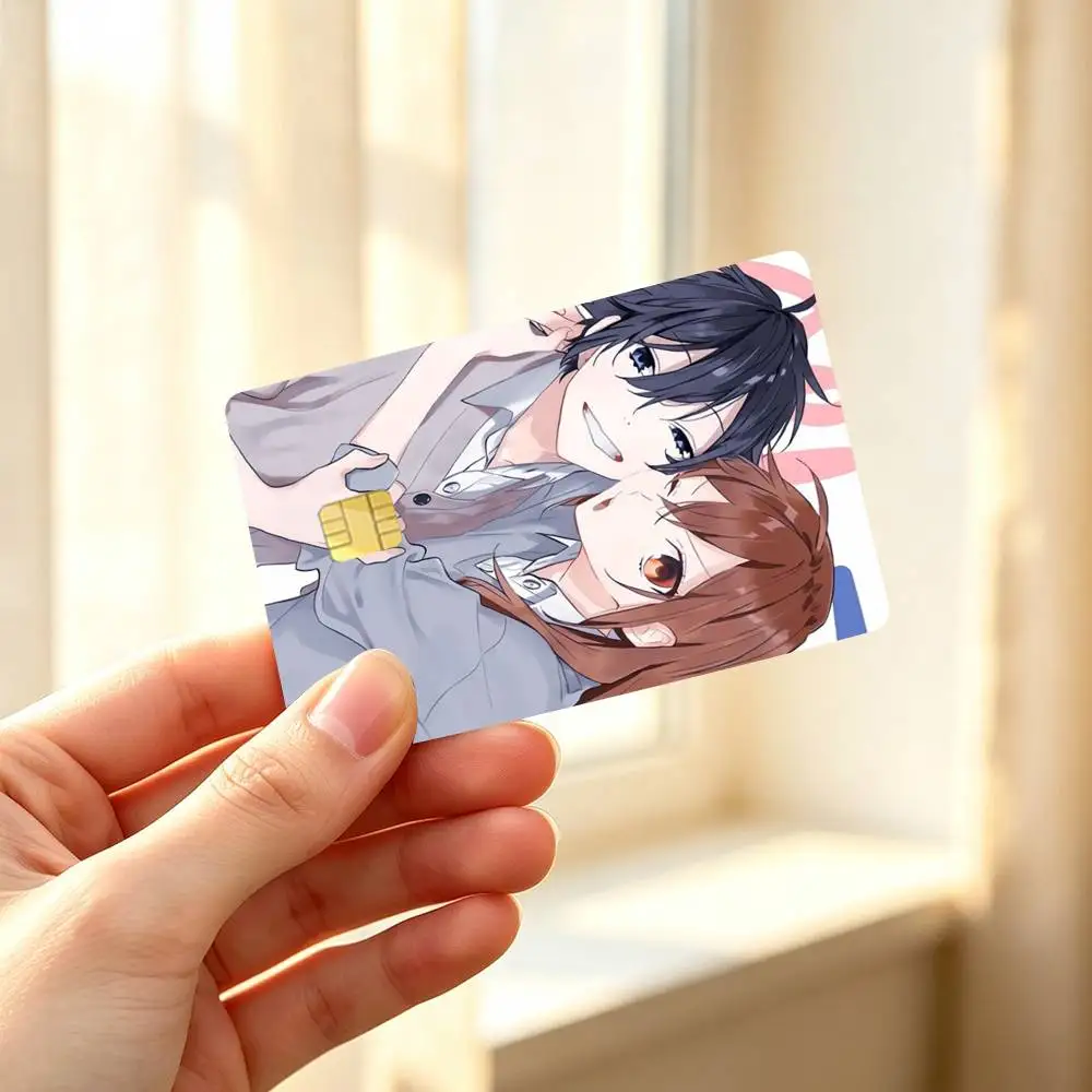 Horimiya Credit Card HD Stickers Premium matte film effectively prevents fingerprints and daily abrasion.