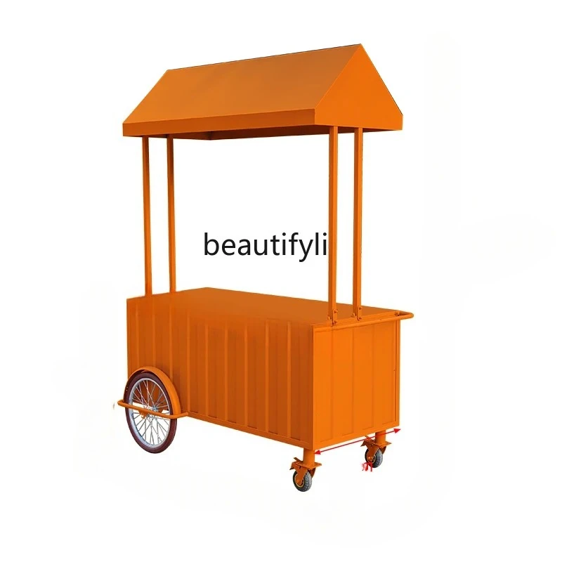 Outdoor display car, snack booth car, dessert milk tea shop mobile, Nordic mobile sales truck