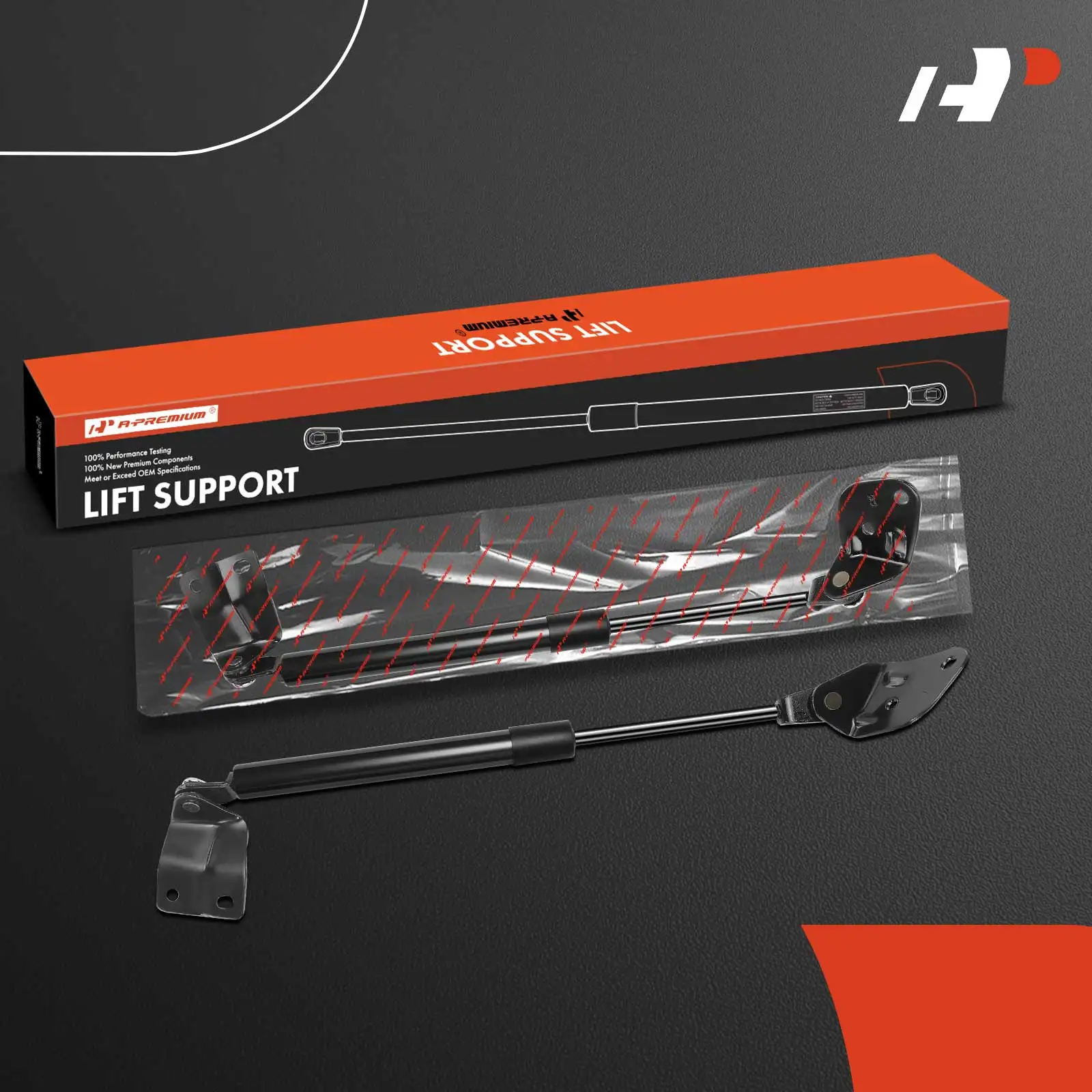 A-Premium 2Pcs Rear Hatch Lift Supports Shocks Struts for Nissan Pixo Suzuki Celerio 2000-2012 Hatchback