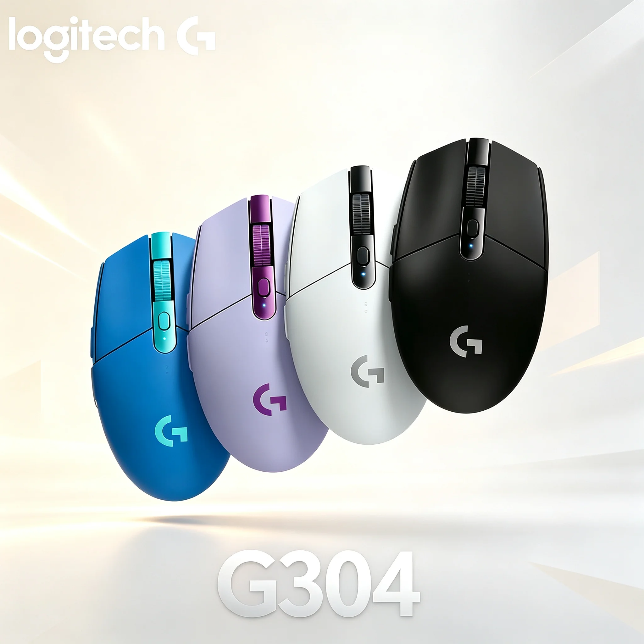 Logitech G304 Wireless Gaming Mouse Simple Appearance For Gaming Desk And Modern Office Desktop