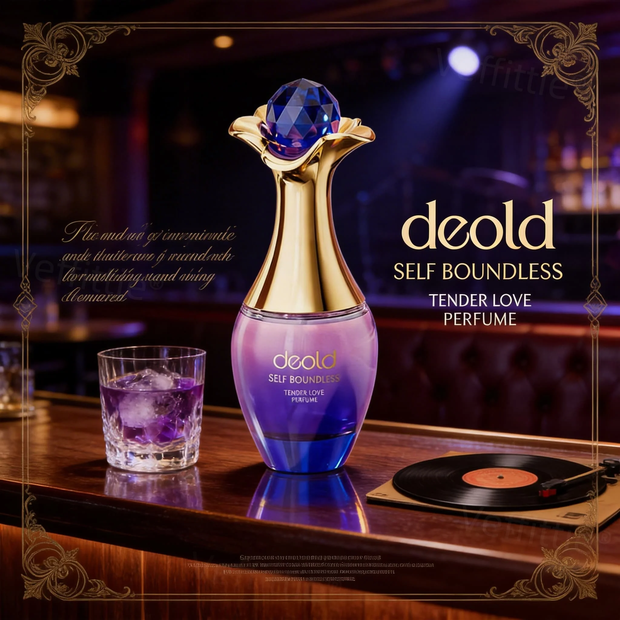 

Urban Night Citrus Musk Perfume 50ml, Long Lasting Alluring Woody Scent, Glossy Purple Bottle, Evening Date Use, Chic City Night