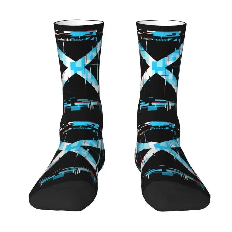 Kawaii Printing Techwear Future Tech Street Wear Style Socks for Women Men Stretch Summer Autumn Winter Crew Socks