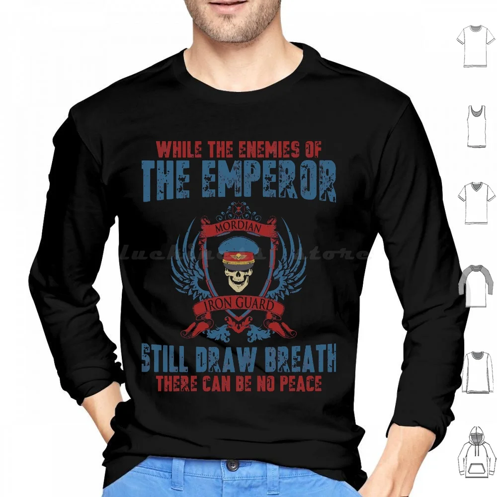 Mordian-Enemies Of The Emperor Hoodies Long Sleeve 40000 40 000 Krieg Imperial Guard Limited Edition