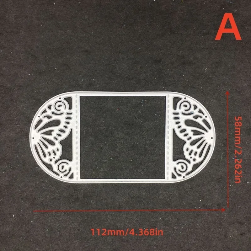 Cut Die Design Happy Birthday Greeting Card Metal Cutting Die Stencil DIY