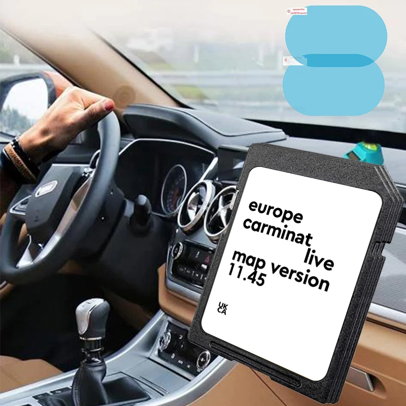 

for Renault Carminal Live 11.45 Megane Clio Laguna Car Navigation Sat Nav Part 8201756572 SD Card Europe 2025 Maps 8GB