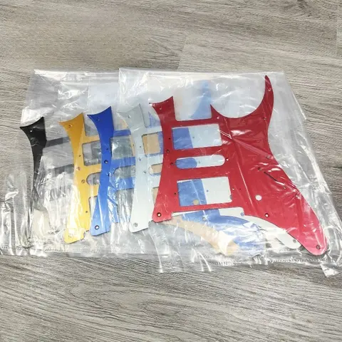 일렉트릭 기타용 HSH 알루미늄 픽가드, 스트랫 아이바네즈 슈퍼스트랫용 3 험버커 싱글 픽업 스크래치 플레이트
