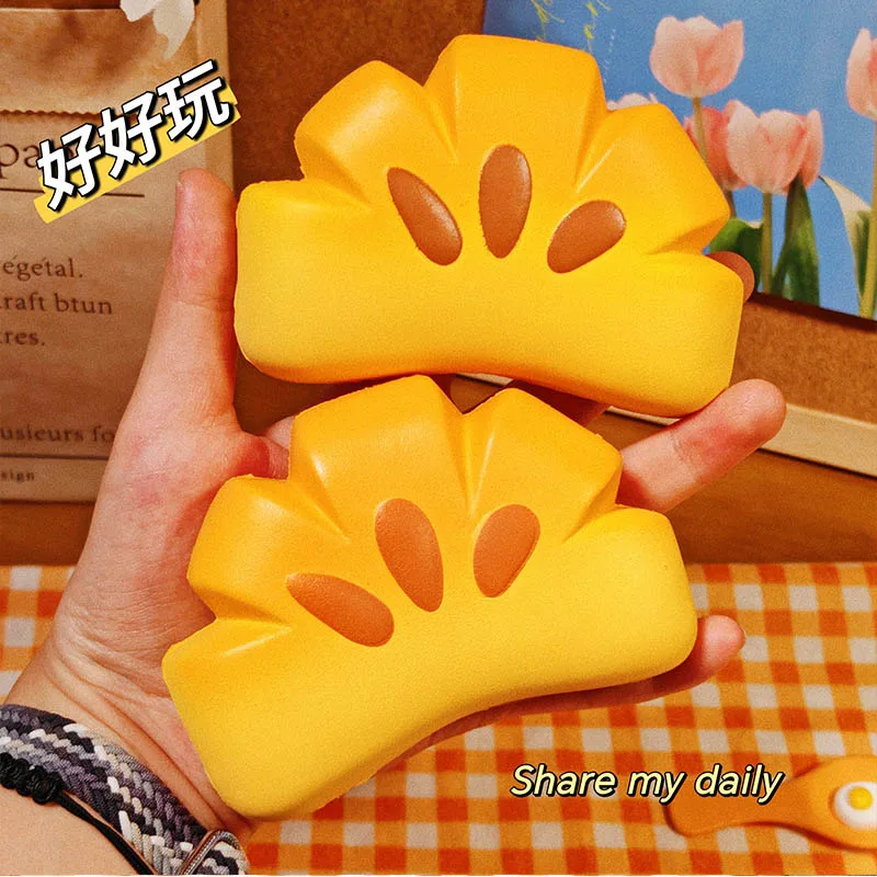 จําลองขนมปัง PU ช้า Rebound ของเล่นมินิขนมปังน่ารัก CHESTNUT ขนมปังบีบนุ่มความเครียดบรรเทา Vent ผู้ใหญ่สํานักงาน Fidget ของเล่น