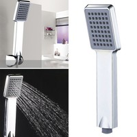 1pcs Square Hand Held Shower Sprayer High Pressure Shower Head Rainfall Universal Bathroom Shower Head Water Saving ﻿