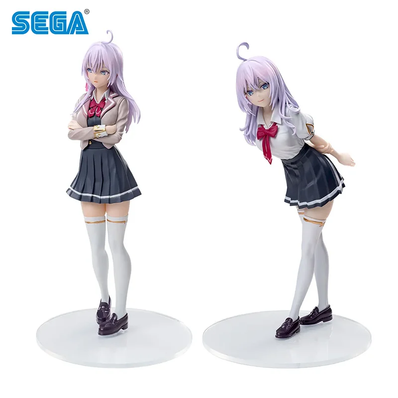 Genuine SEGA Luminasta Alya Sometimes Hides Her Feelings In Russian Alisa Mikhailovna Kujou Anime Figures Model Ornament Toy