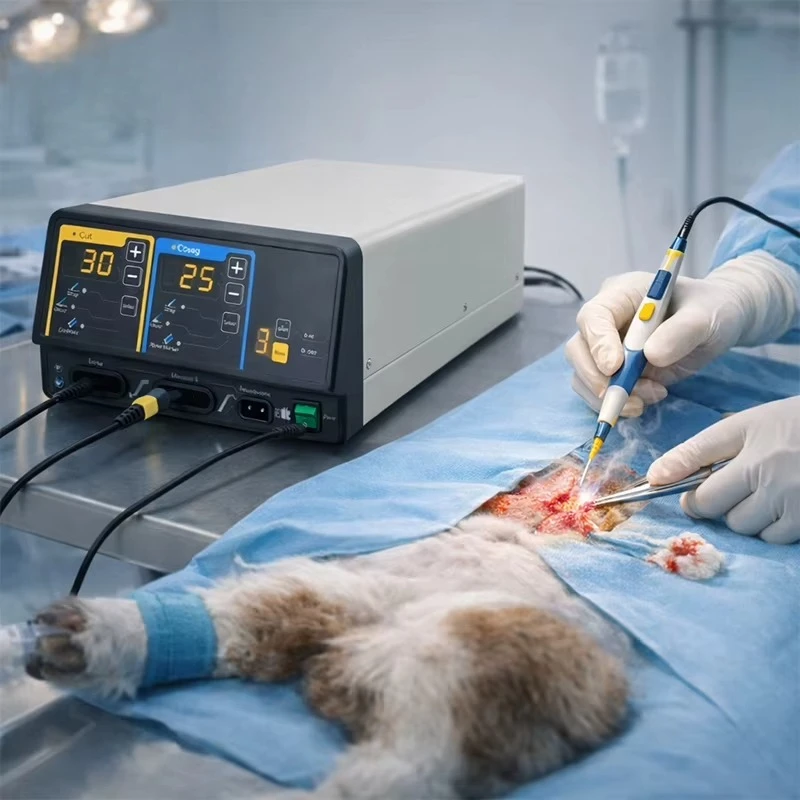 Medical Veterinary Electric Knife, Veterinary Ligasure Bipolar Monopole Electrosurgical Instrument